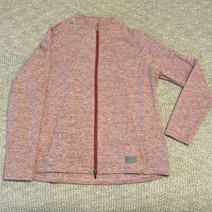 Pink Women’s Puma Full Zip Golf Jacket